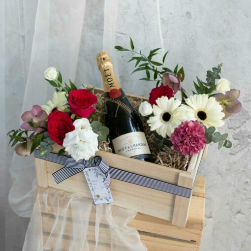 wine and flowers delivery singapore