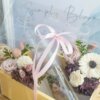 flower box with gift